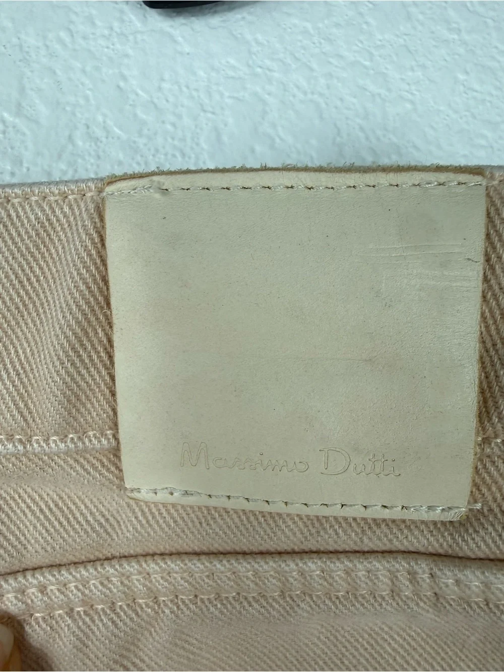 Massimo Dutti Wide Leg Beige wide leg cropped Pants size 6